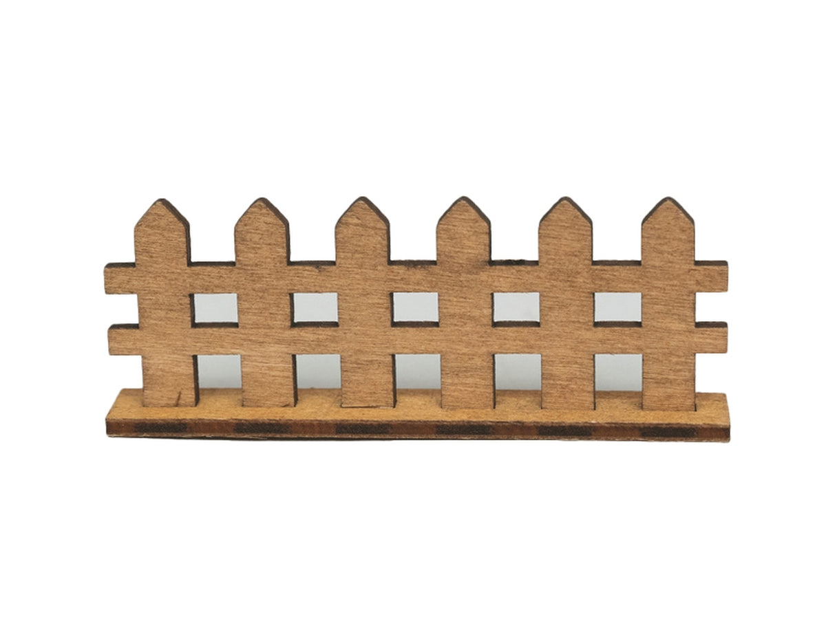 Accessorio per presepe staccionata 8cm in legno