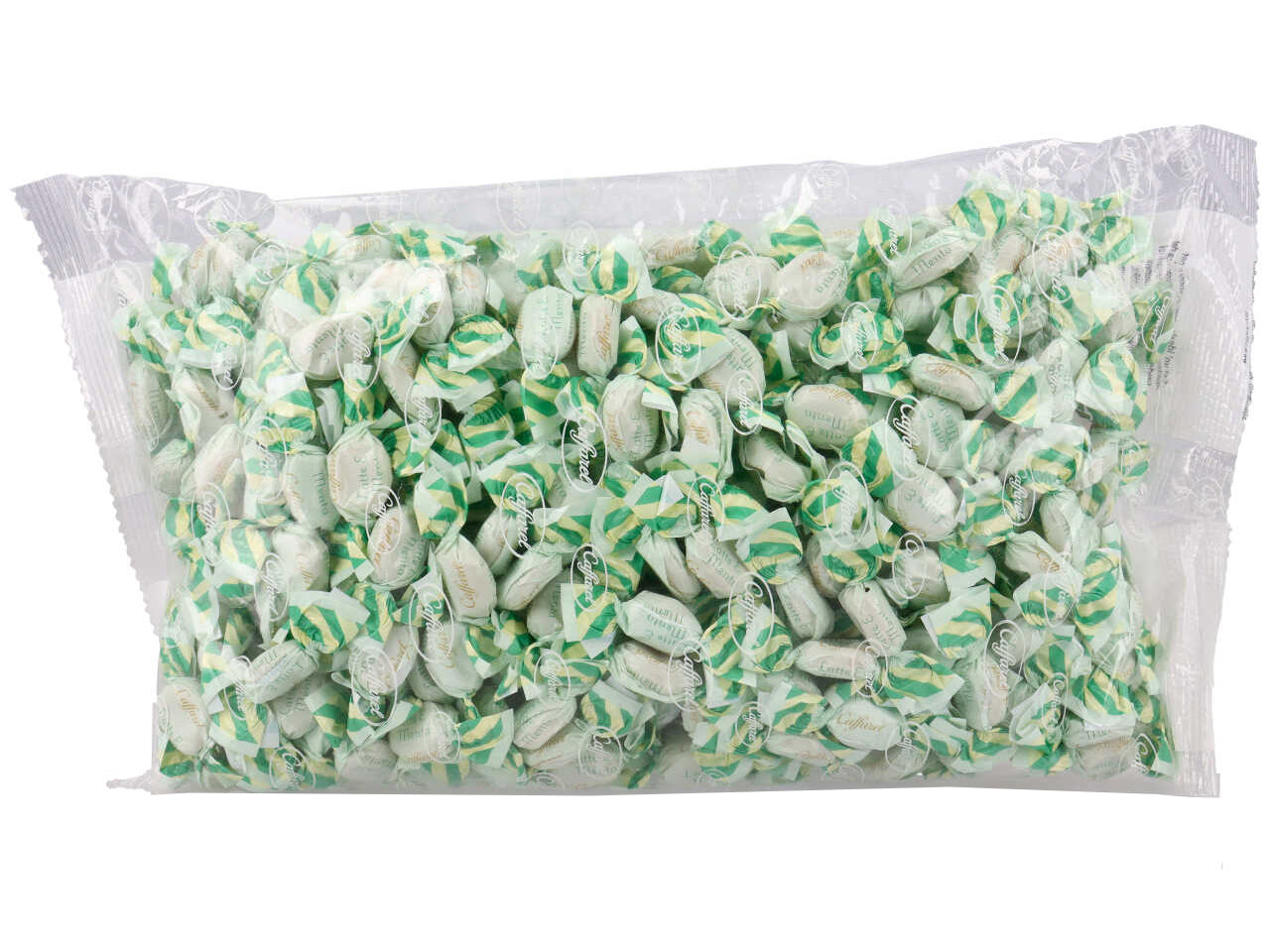 Caramella al gusto latte e menta