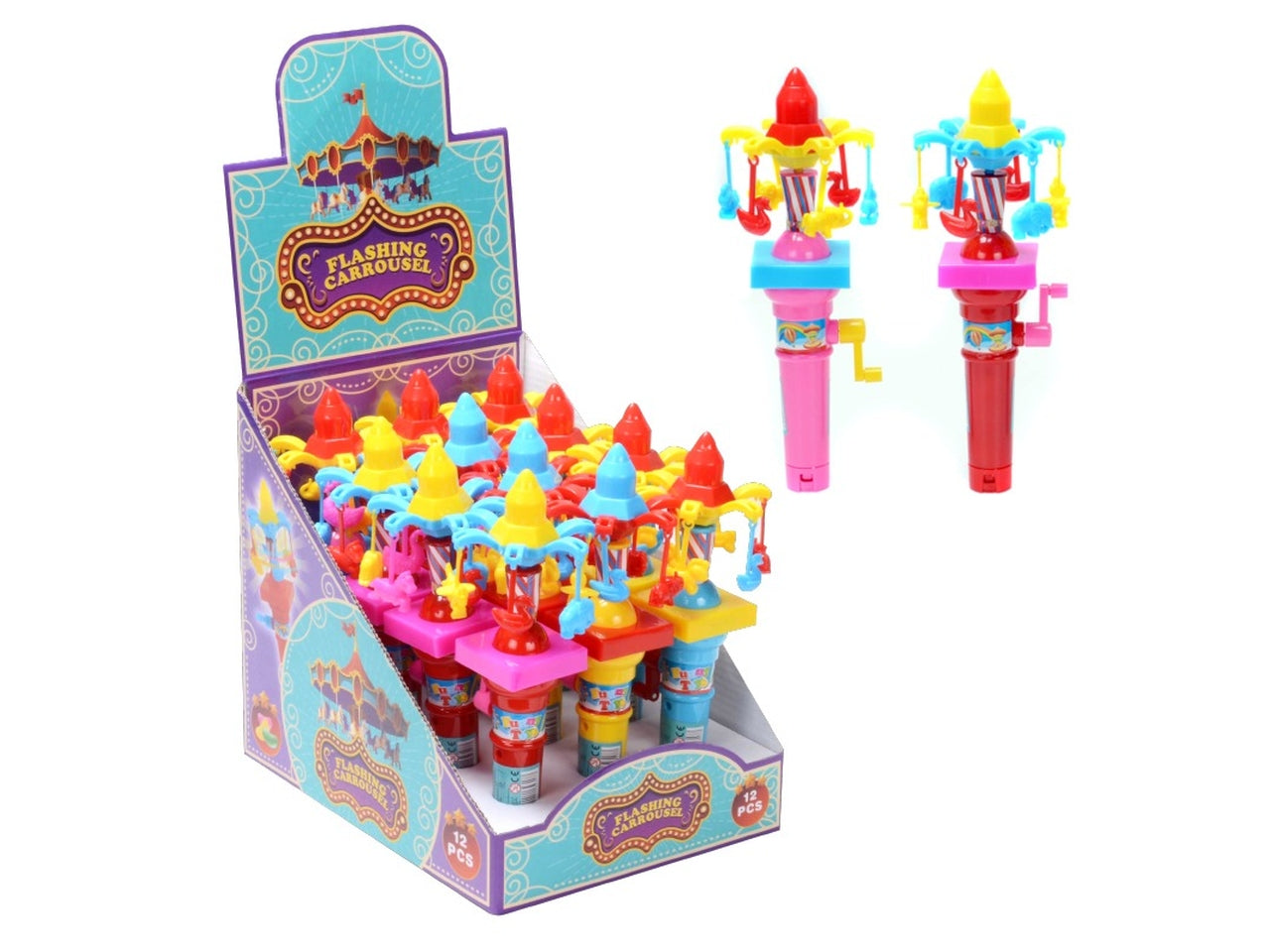 Flashing carrousel