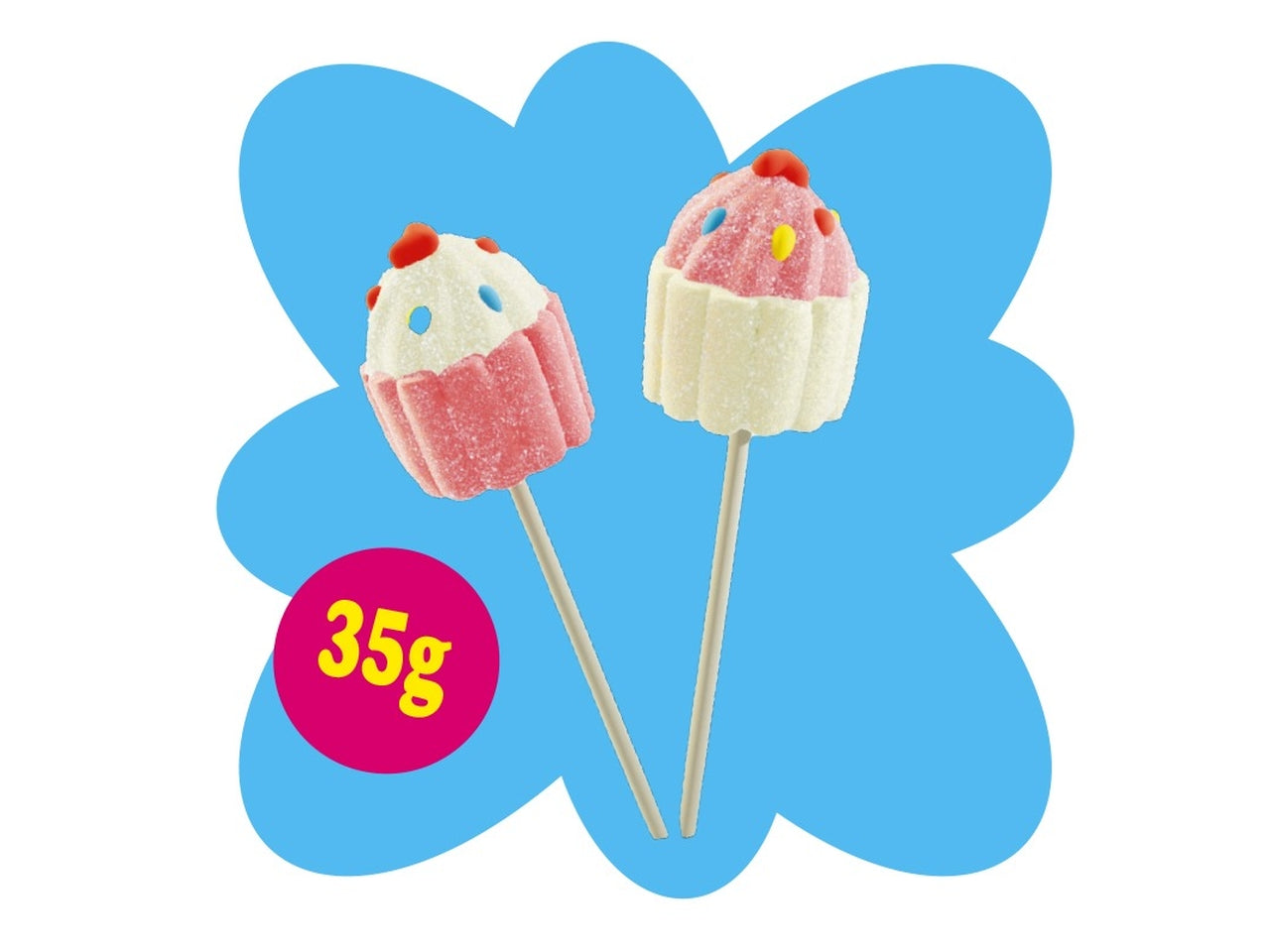 Mallow cup cake 35gr