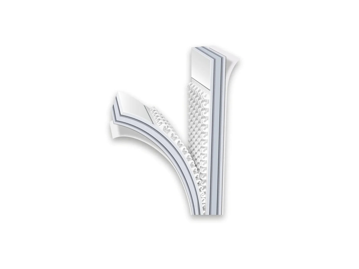 Tesa powerstrips click 4x2 l bianco
