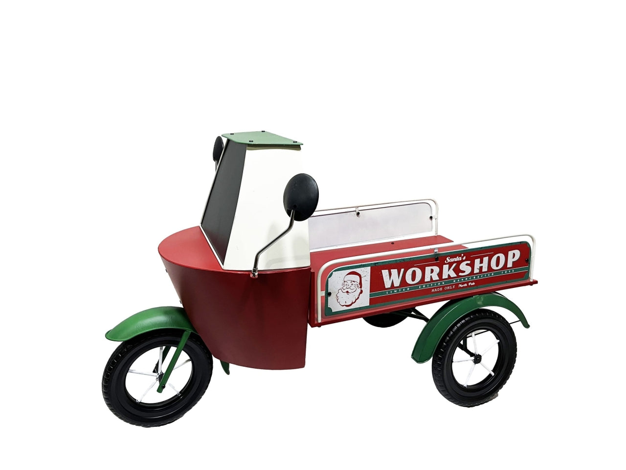 Apecar in metallo colorata 128x83xh.83cm