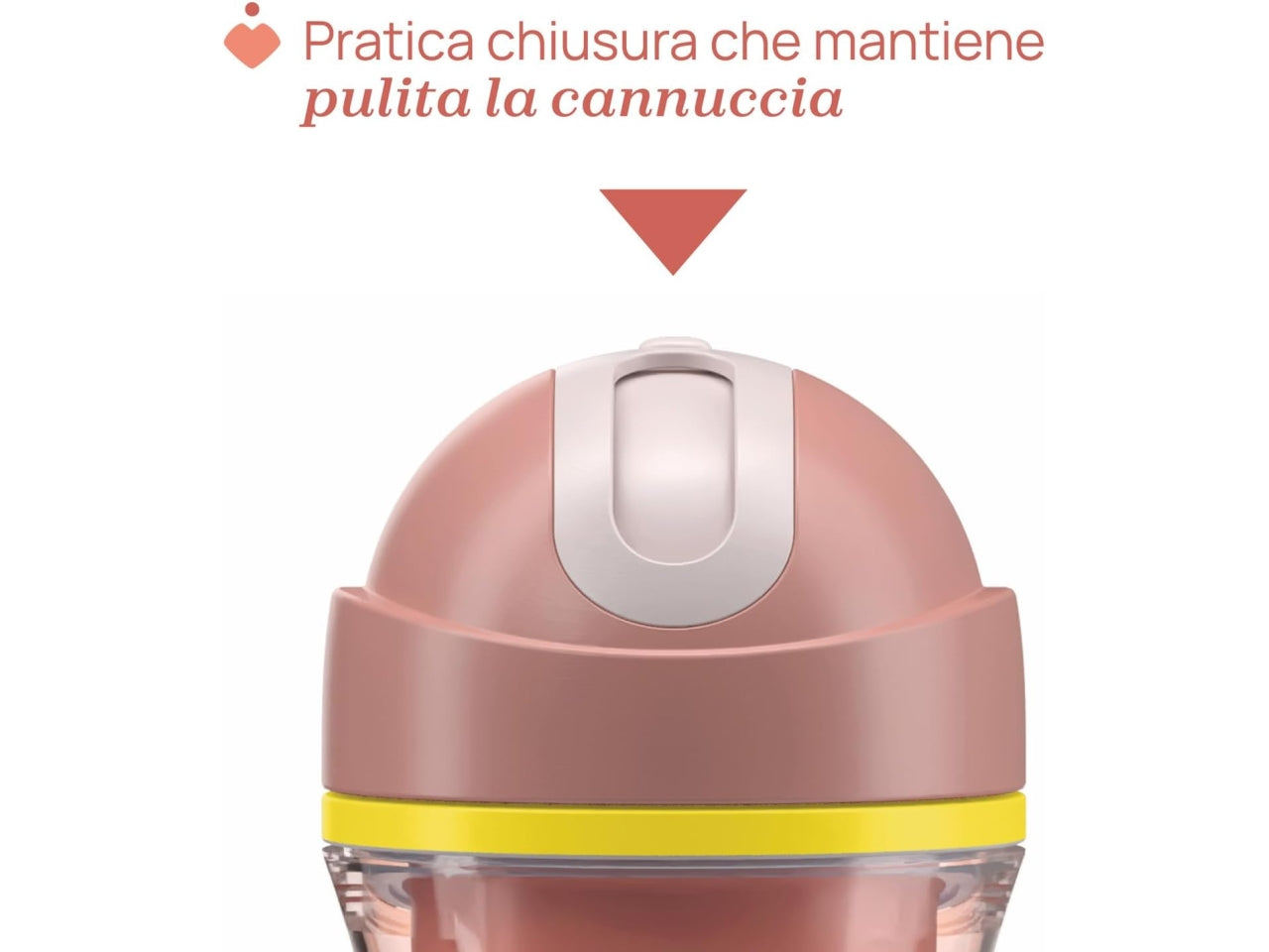 Tazza sport rosa 14m+