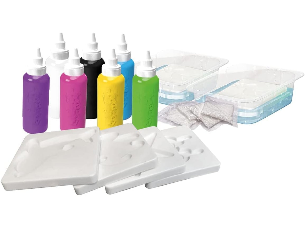 Aqua gelz creative set 7tub.30ml e 4stampi