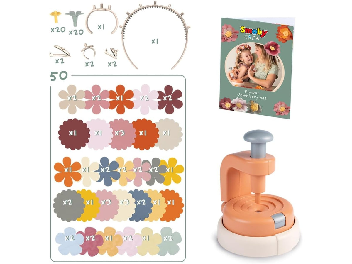 Smoby crea set gioielli floreali $