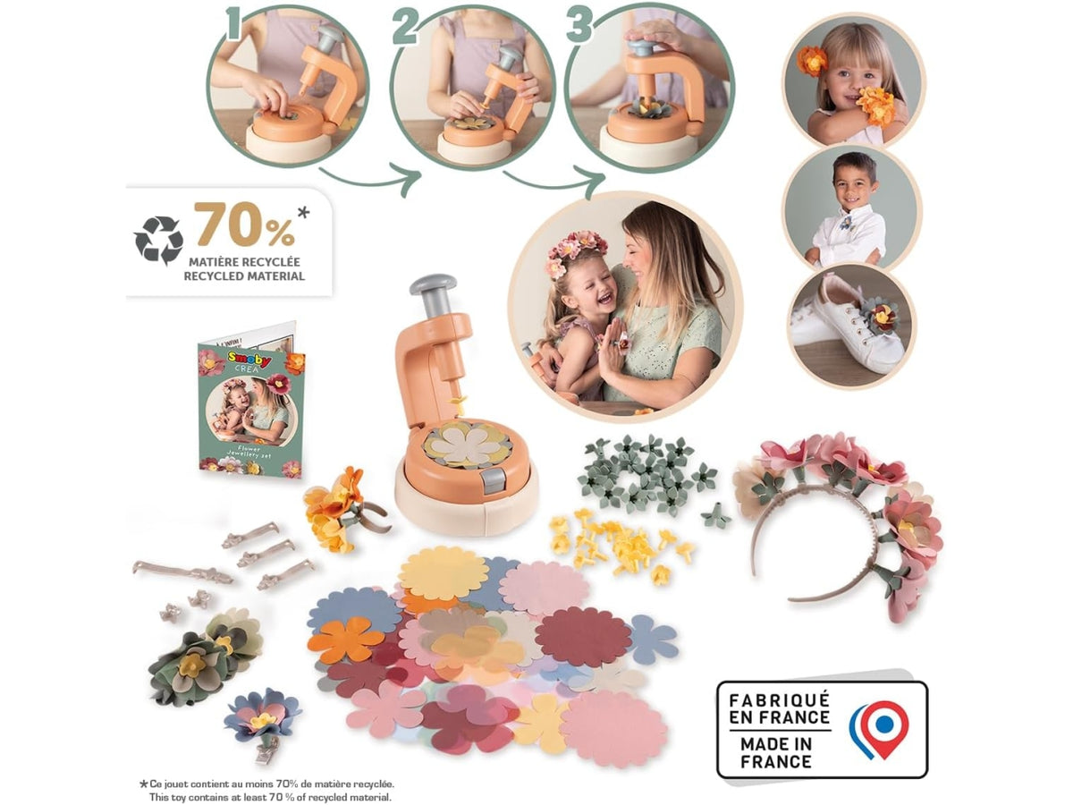 Smoby crea set gioielli floreali $