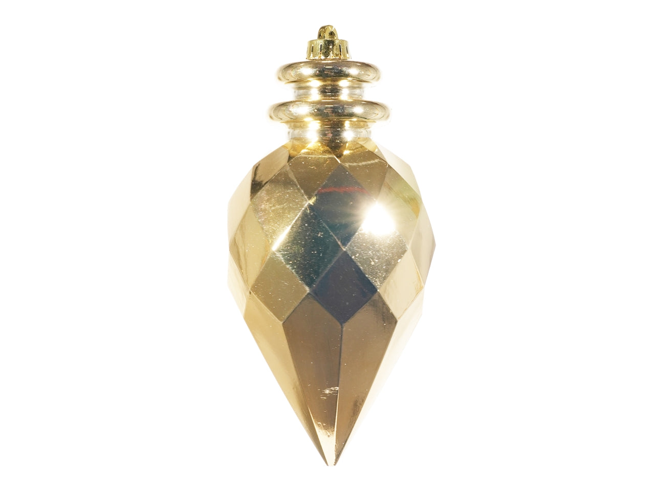Appendino pigna 11,5cm in plastica oro