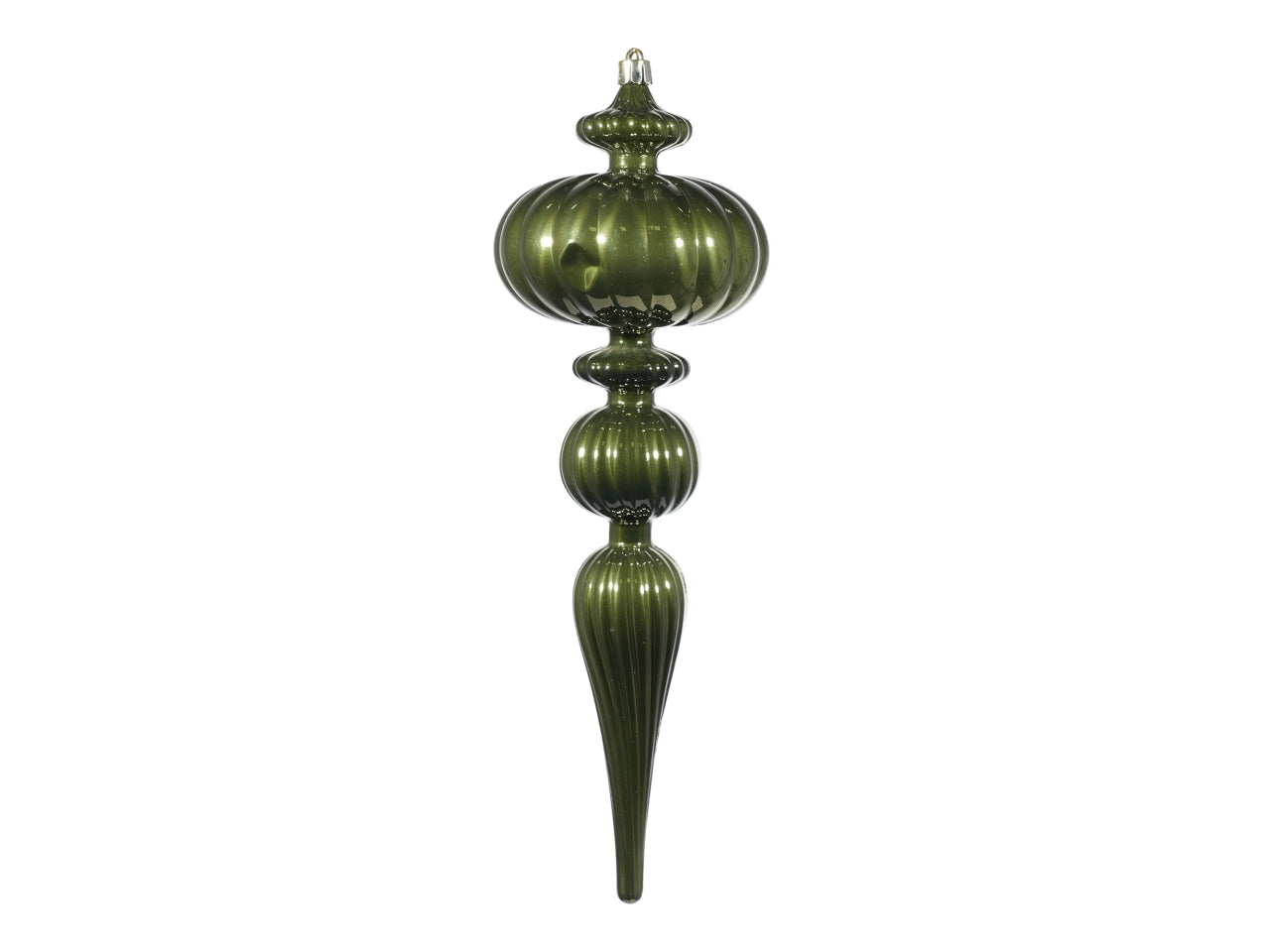 Appendino 10cm in plastica verde