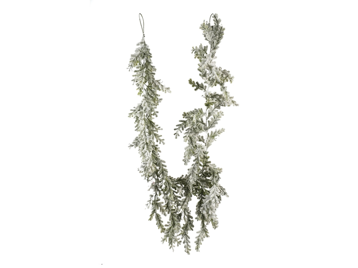 Ghirlanda maxi innevata majesty 200cm