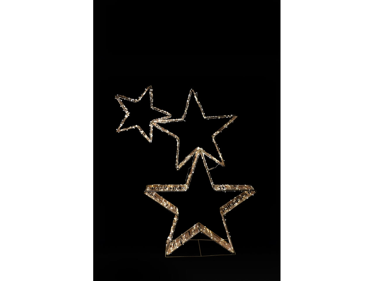 Stella luminosa 81x13x140cm con 1120led