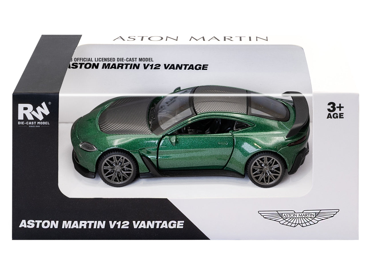 Die cast aston m.vantage green 1:43