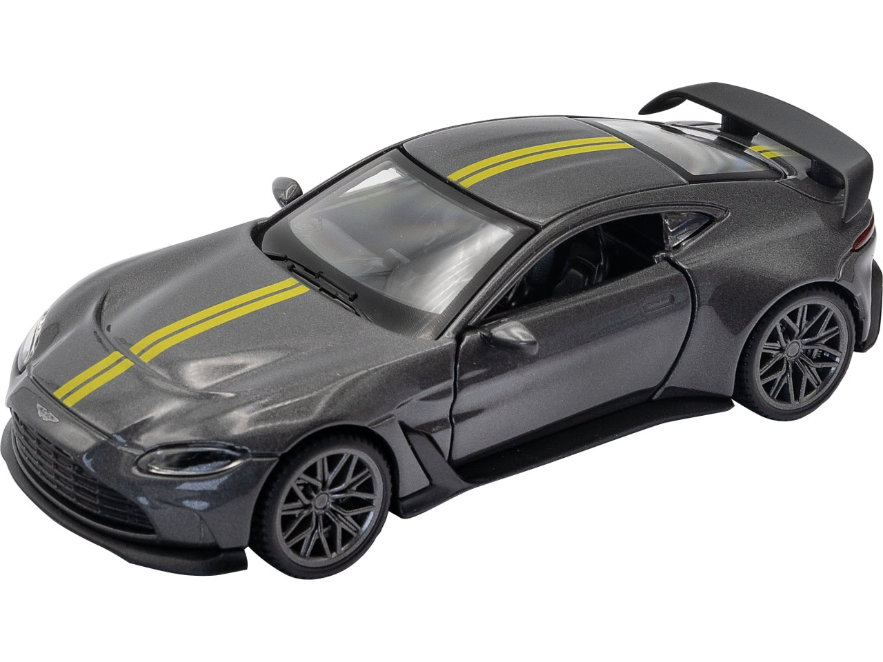Die cast aston m.vantage grey/y 1:43