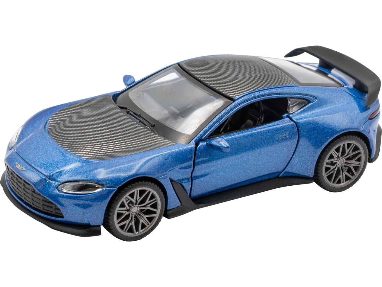 Die cast aston m.vantage blue/b 1:43