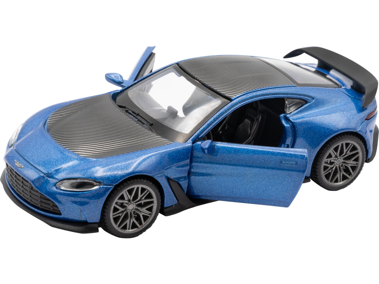 Die cast aston m.vantage blue/b 1:43