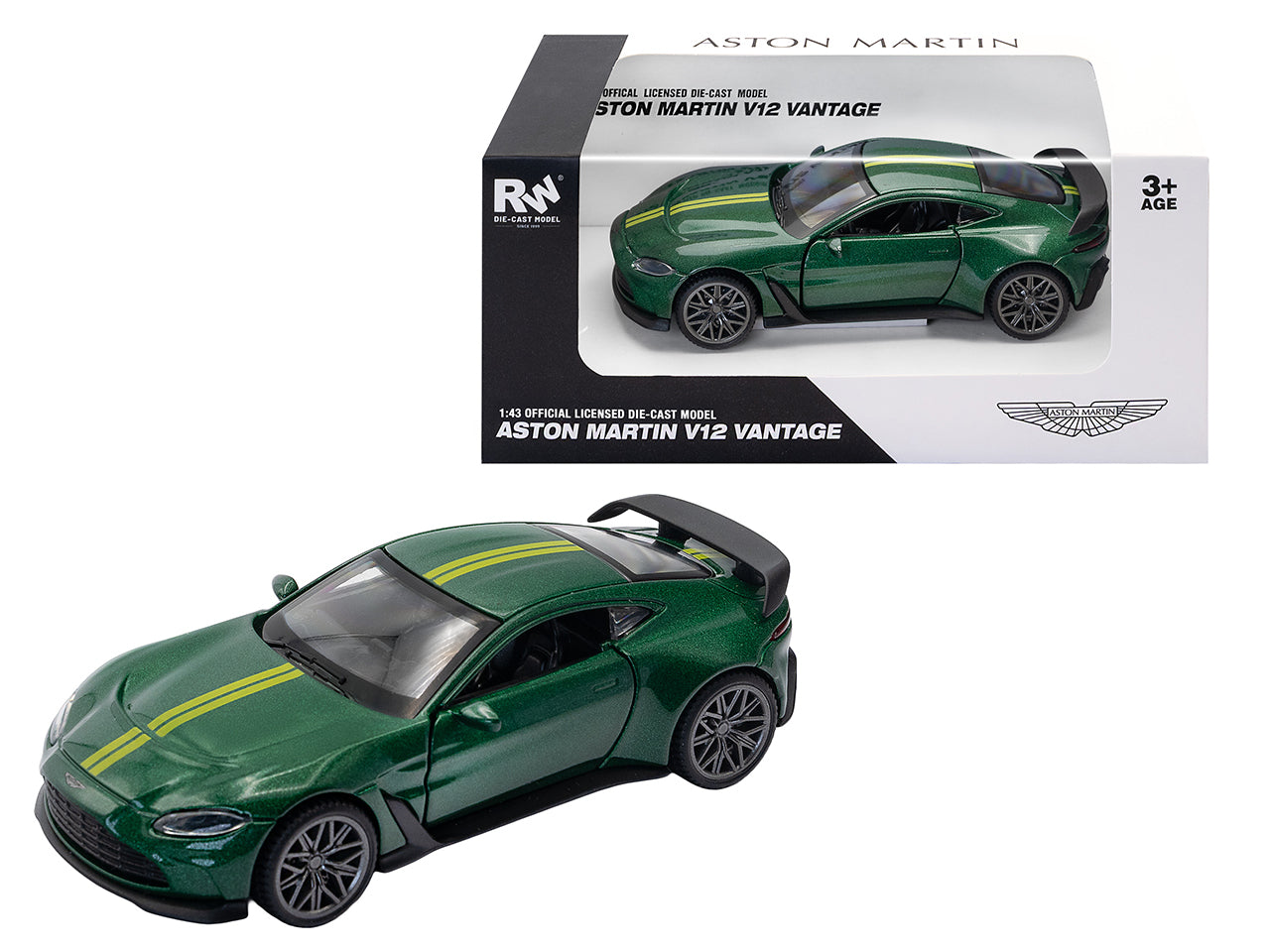 Die cast aston m.vantage green/ 1:43
