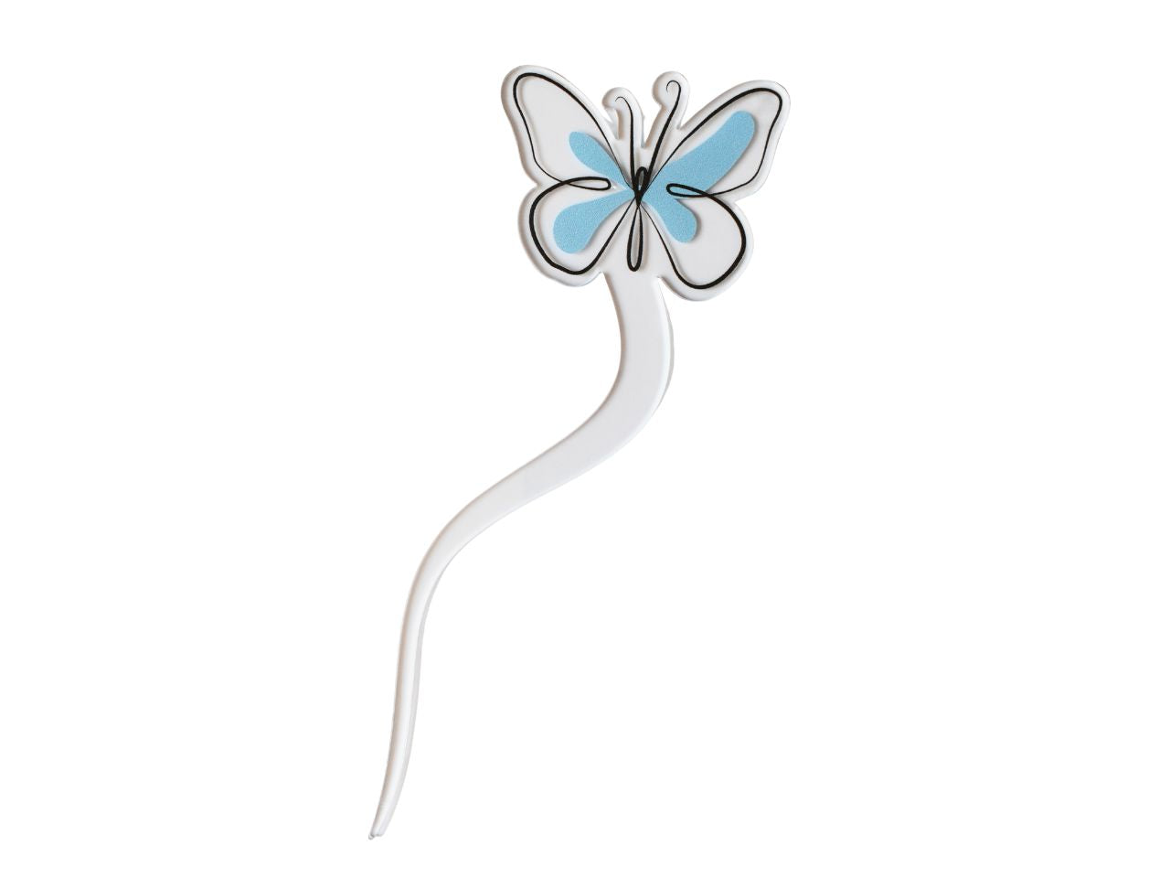 Garden pic 8x23,5 cm plexi 3mm SE23-099 la confezione contiene 6 pezzi