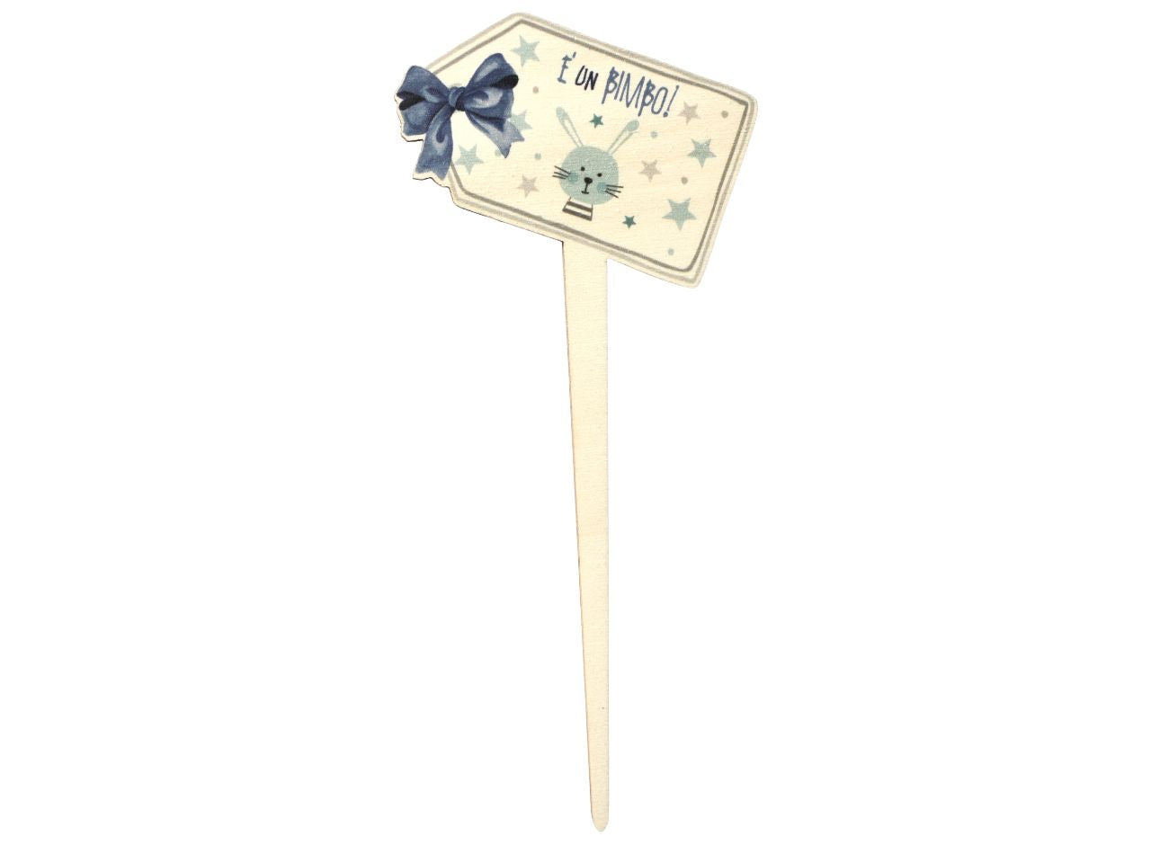 Pic nascita legno 3mm ST 096 la confezione contiene 6 pezzi