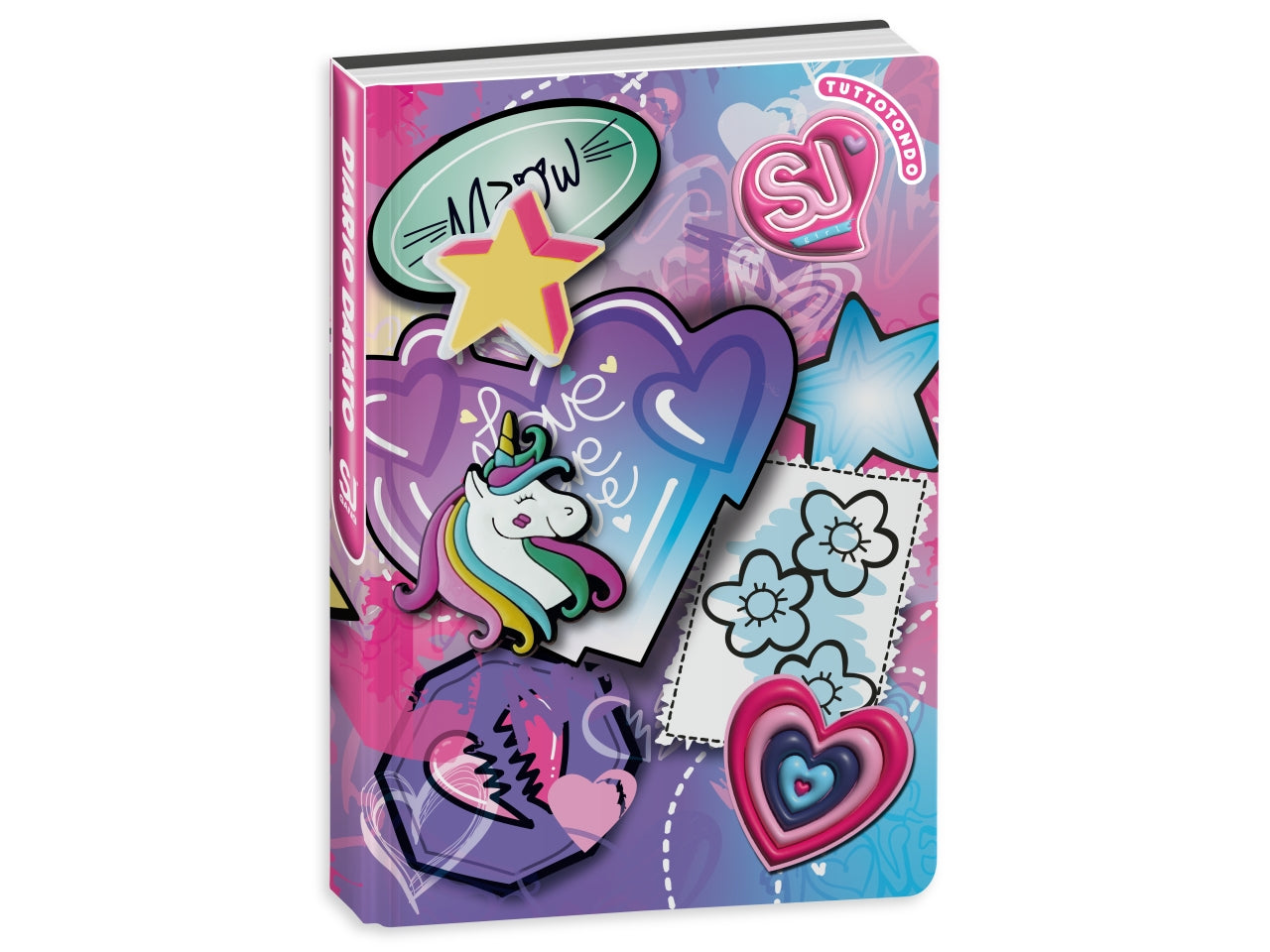 Diario 10m datato sj gang cartotecnica sj gang girl