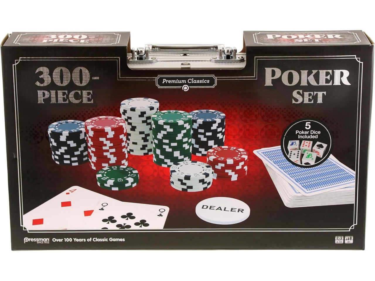 Poker chip set 300pc
