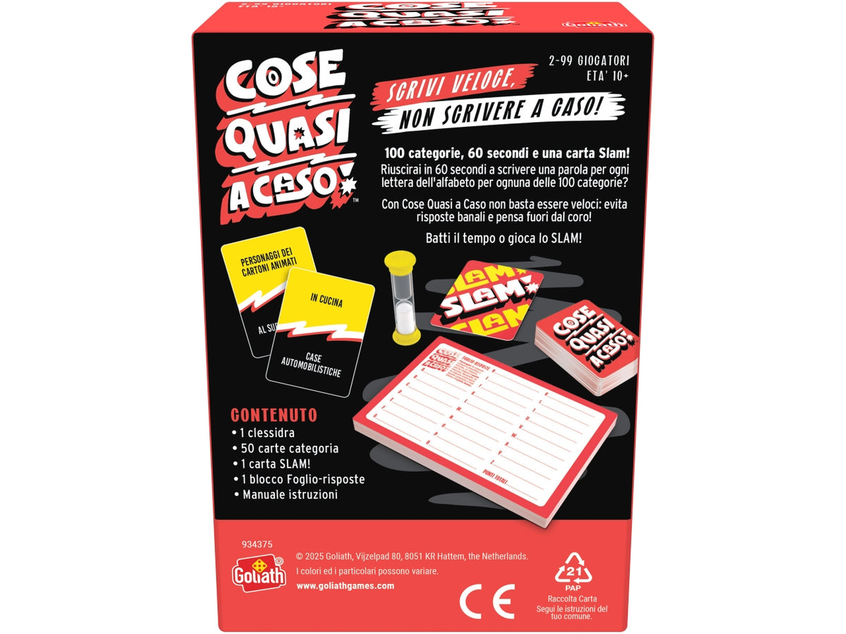 Gioco Cose quasi a caso
