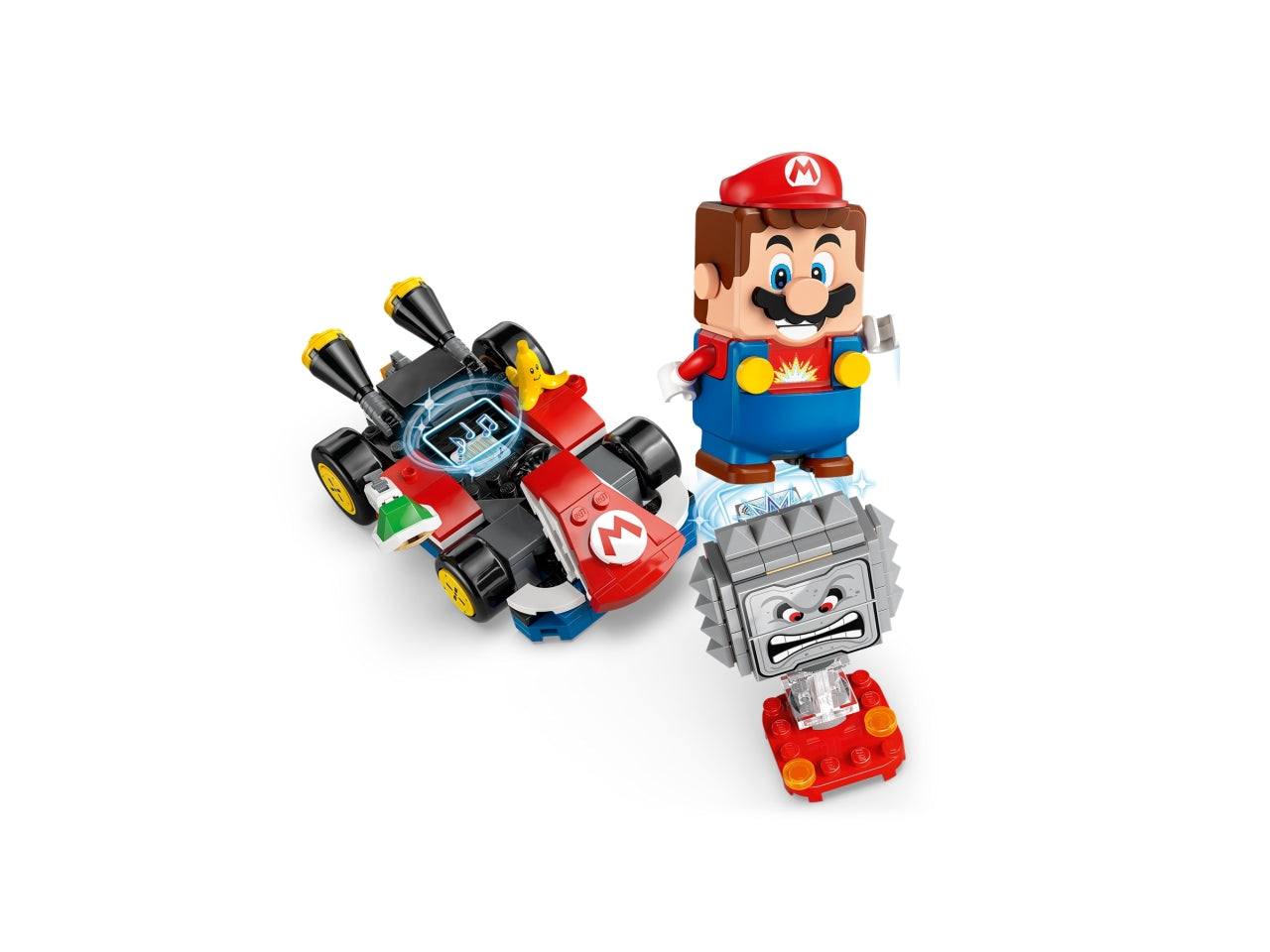 LEGO Mario Kart Mario interattivo e Kart standard