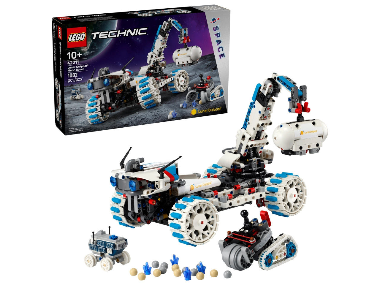 LEGO Veicolo spaziale rover lunare Lunar Outpost