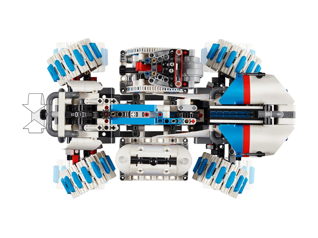 LEGO Veicolo spaziale rover lunare Lunar Outpost