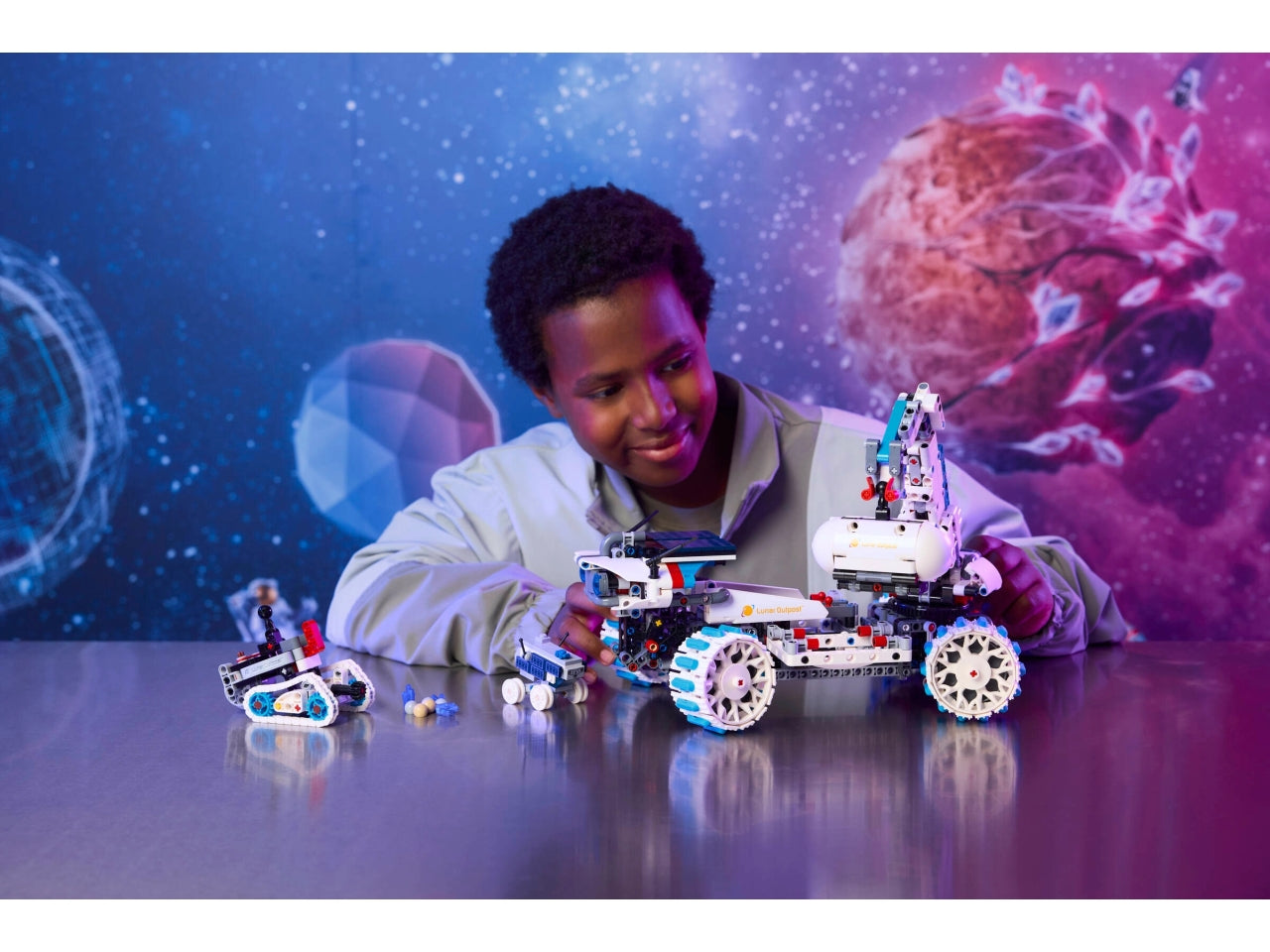 LEGO Veicolo spaziale rover lunare Lunar Outpost