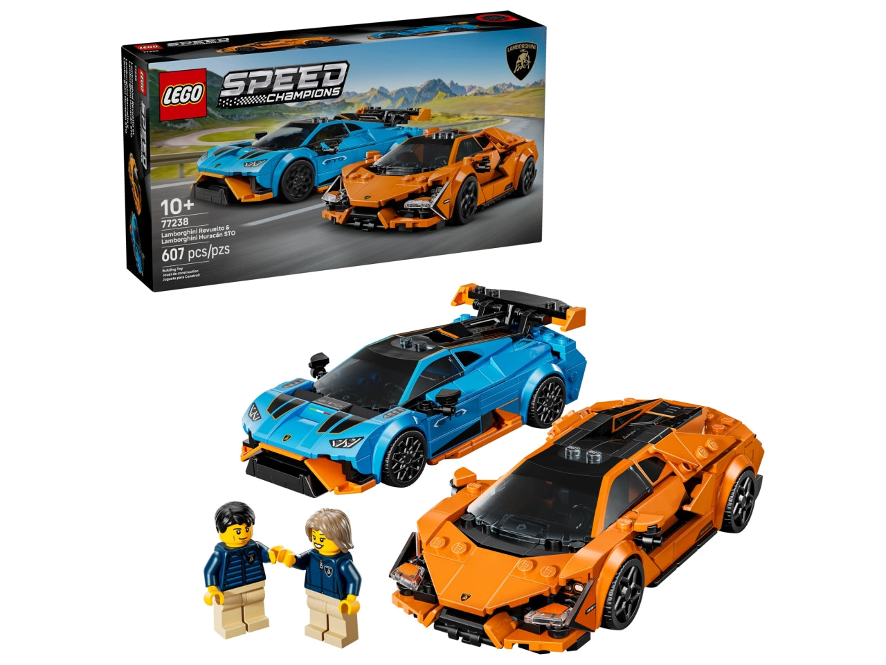 LEGO Lamborghini Revuelto e HuracÃ¡n STO