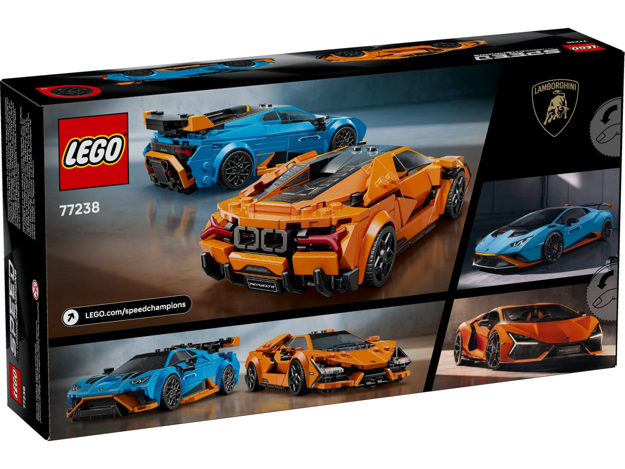 LEGO Lamborghini Revuelto e HuracÃ¡n STO