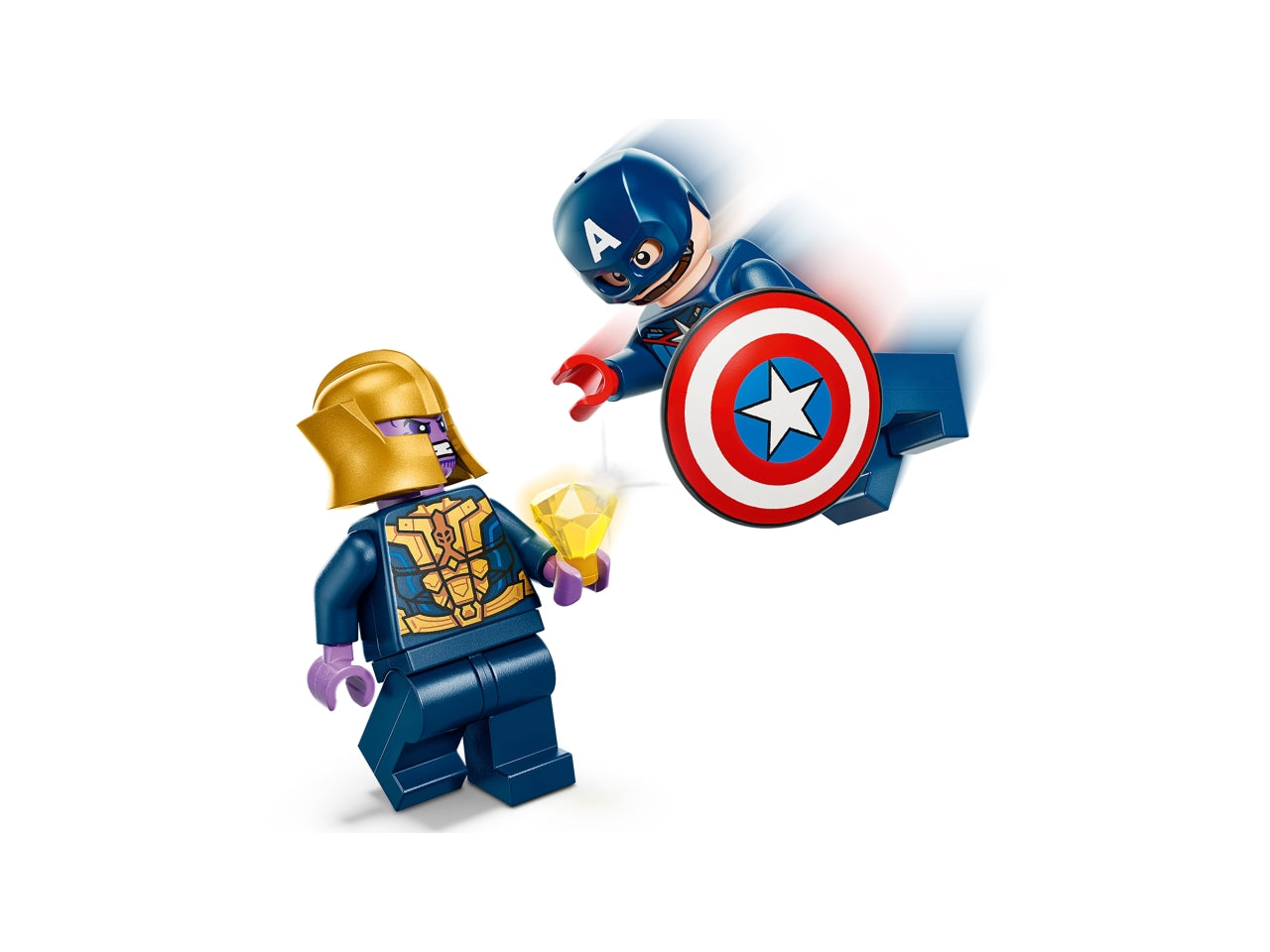 LEGO Captain America contro Thanos
