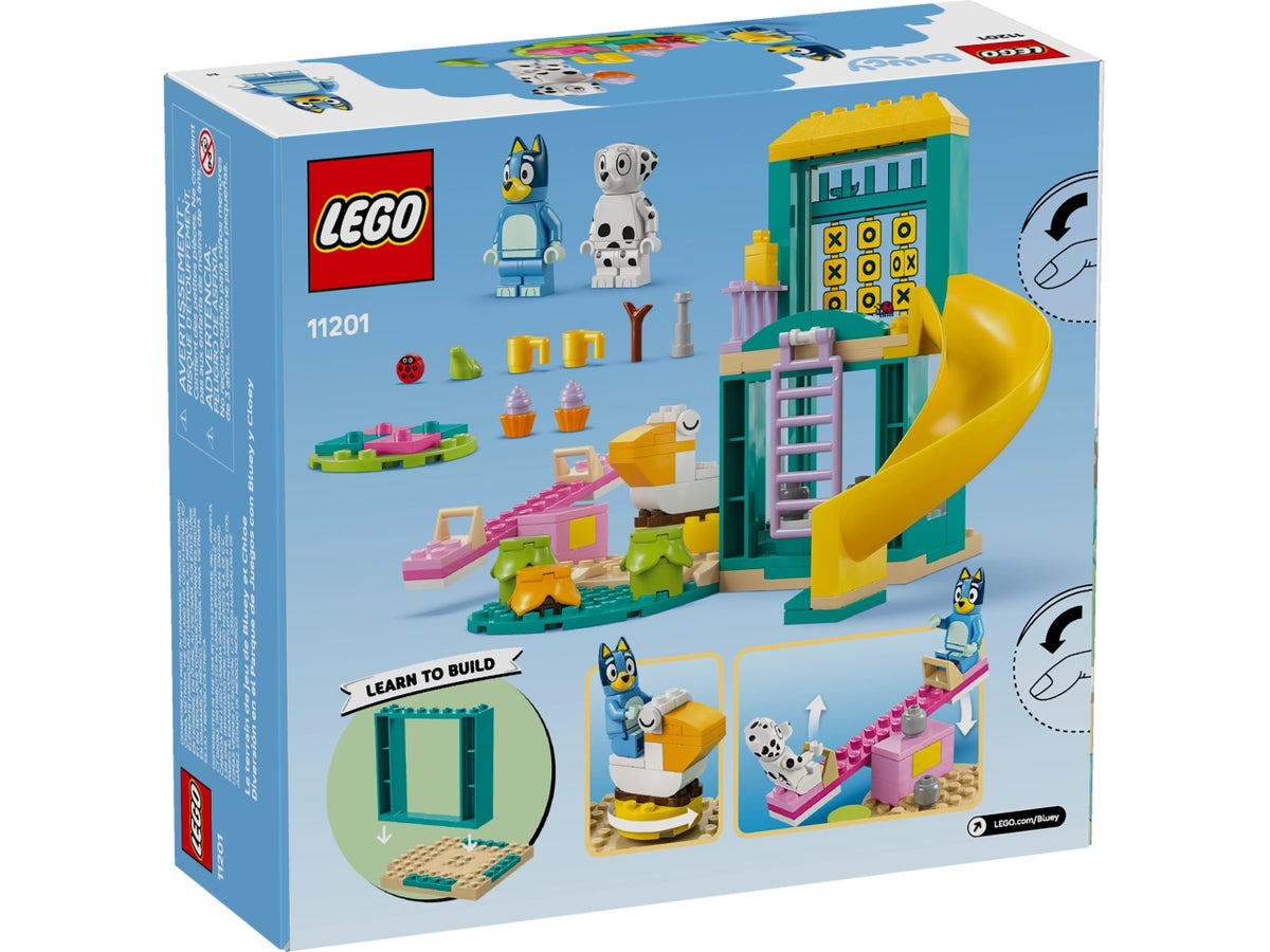 LEGO Divertimento al parco giochi di Bluey e Chloe