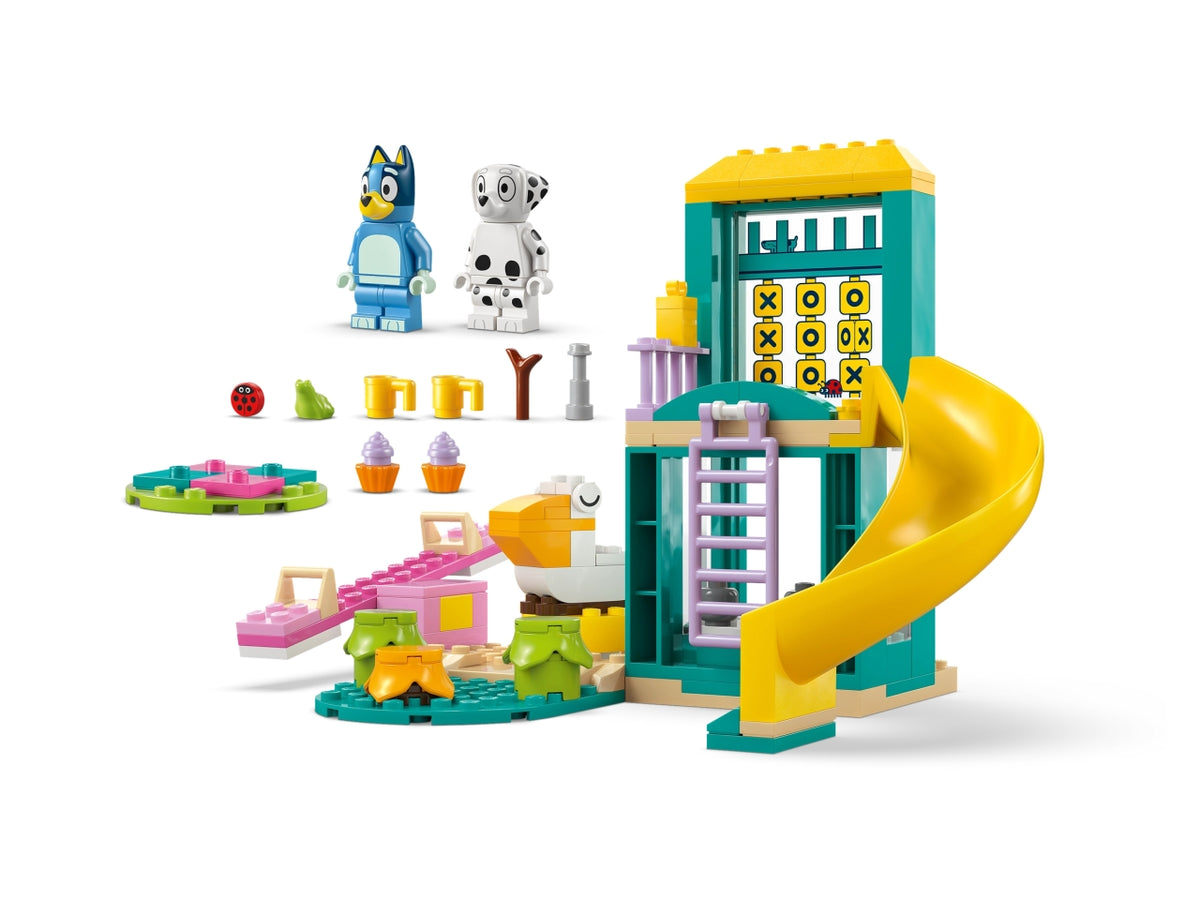 LEGO Divertimento al parco giochi di Bluey e Chloe