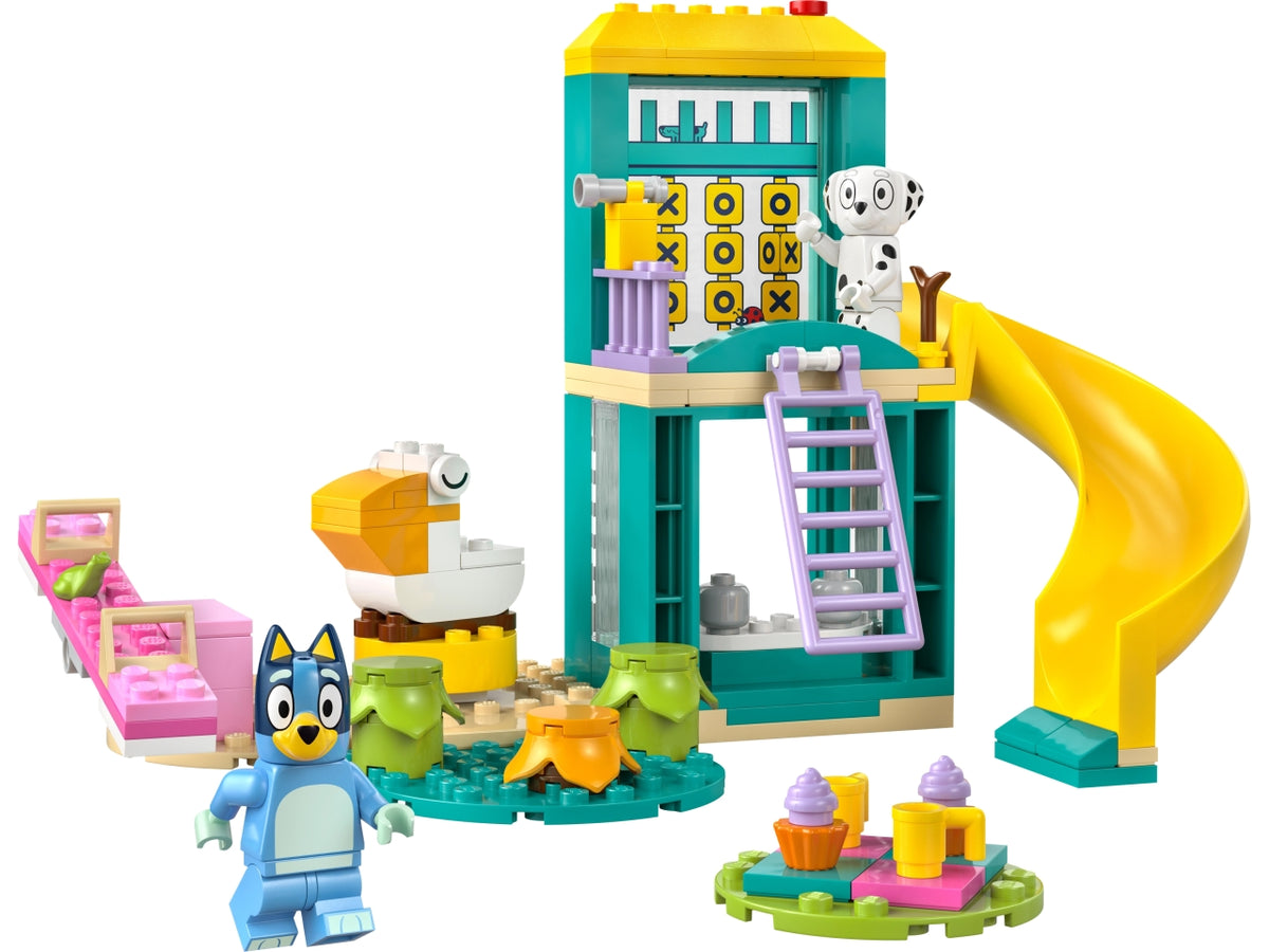 LEGO Divertimento al parco giochi di Bluey e Chloe
