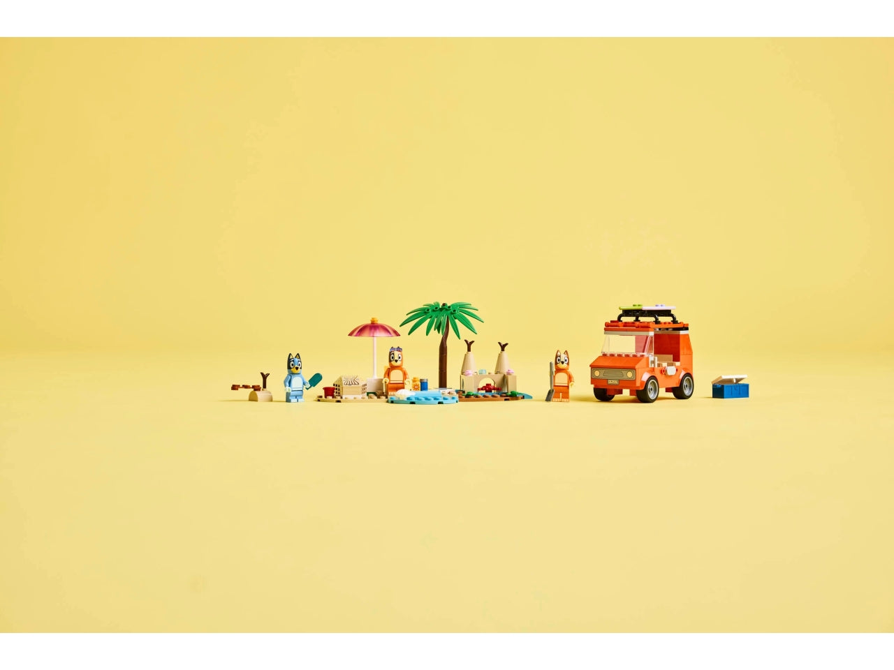 LEGO Vacanza sulla spiaggia della famiglia di Bluey