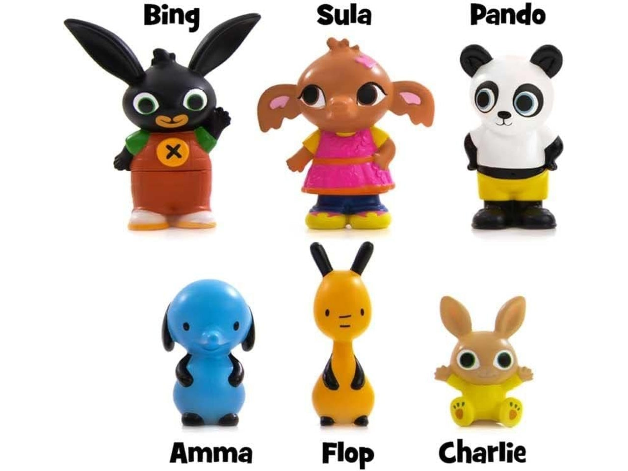 Bing valigetta con 6 personaggi