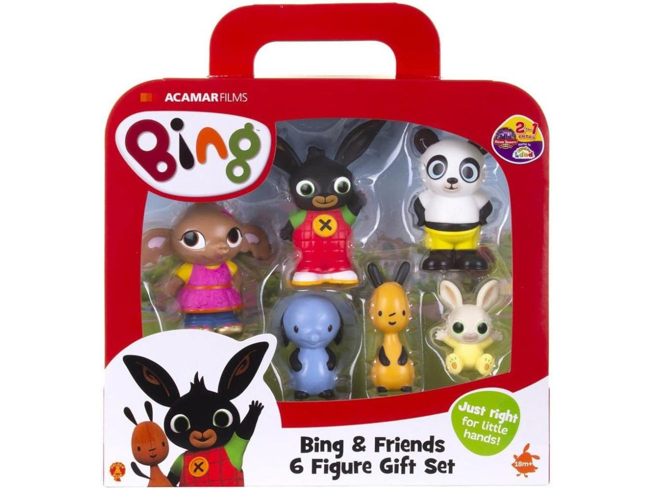 Bing valigetta con 6 personaggi