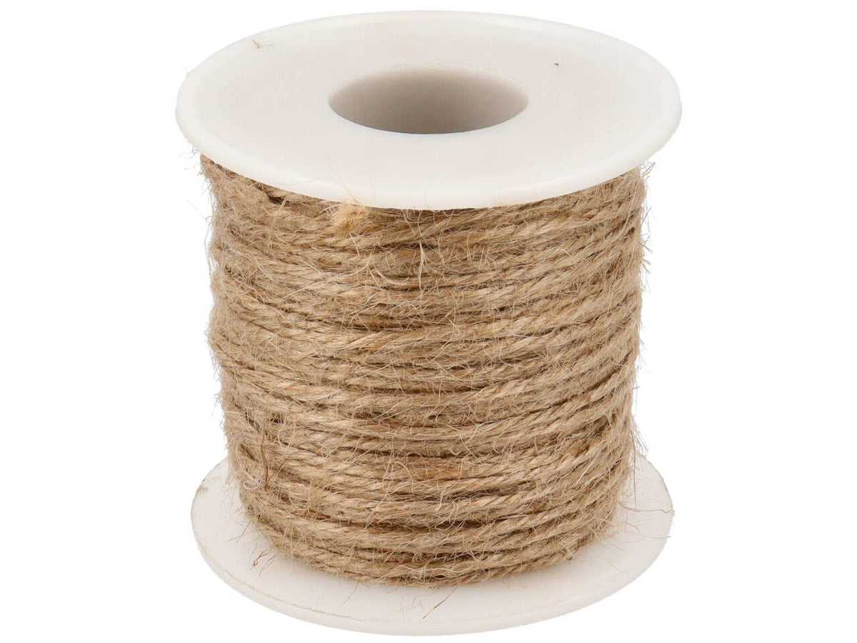 Rotolo spago di colore panna 2,5mmx50mt