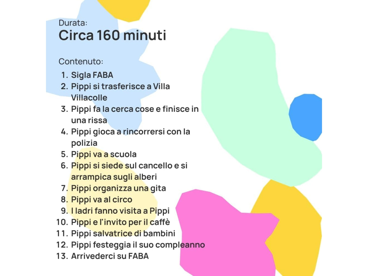 Disco sonoro pippi calzelunghe