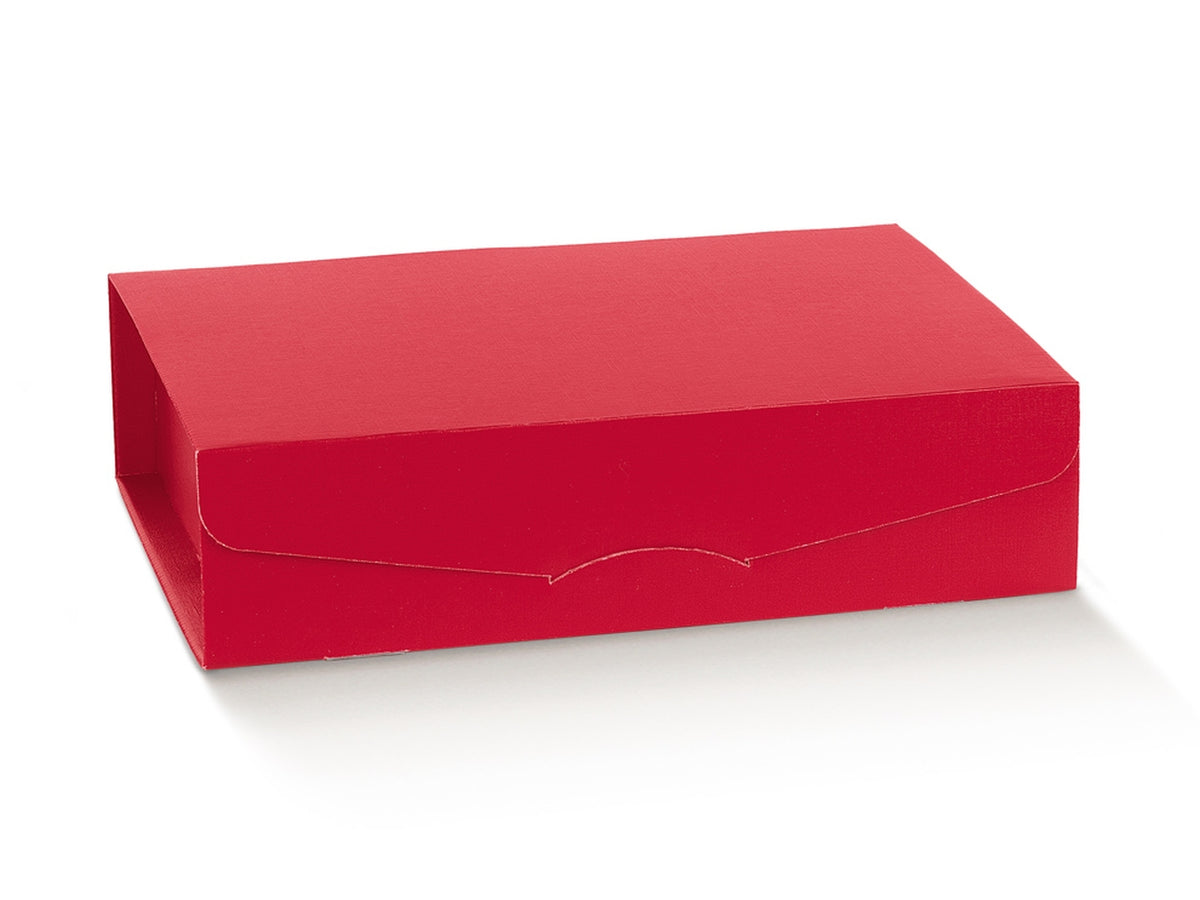 Fibra rosso scatola 3bottiglie 34x27x9cm