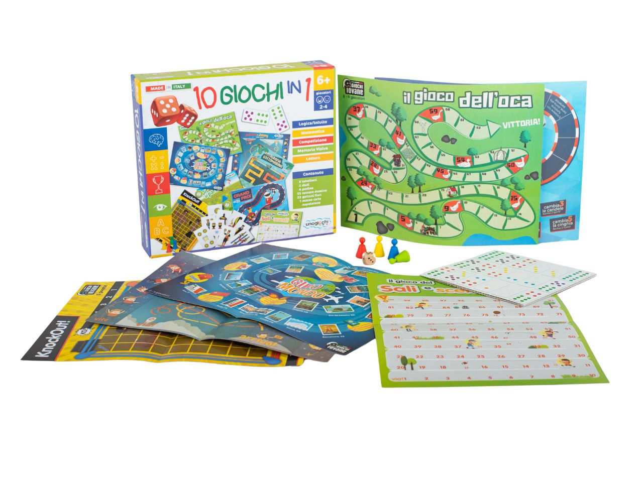 Gioco da tavolo 10 giochi in 1