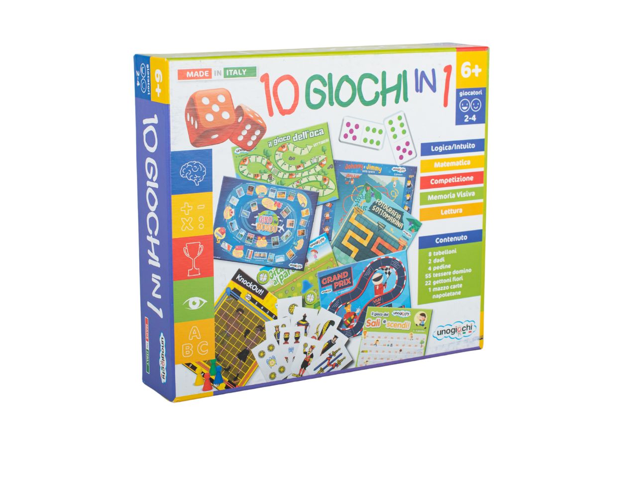 Gioco da tavolo 10 giochi in 1