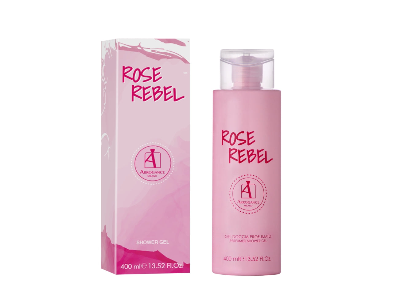 Arrogance rose rebel shower gel fl 400ml