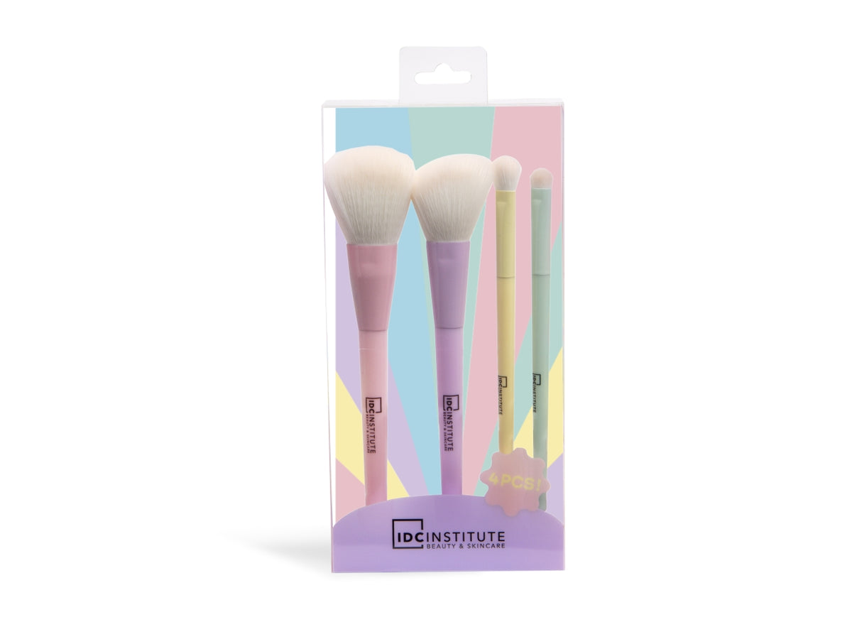 Idc Institute makeup pennelli composto da 4 pennelli