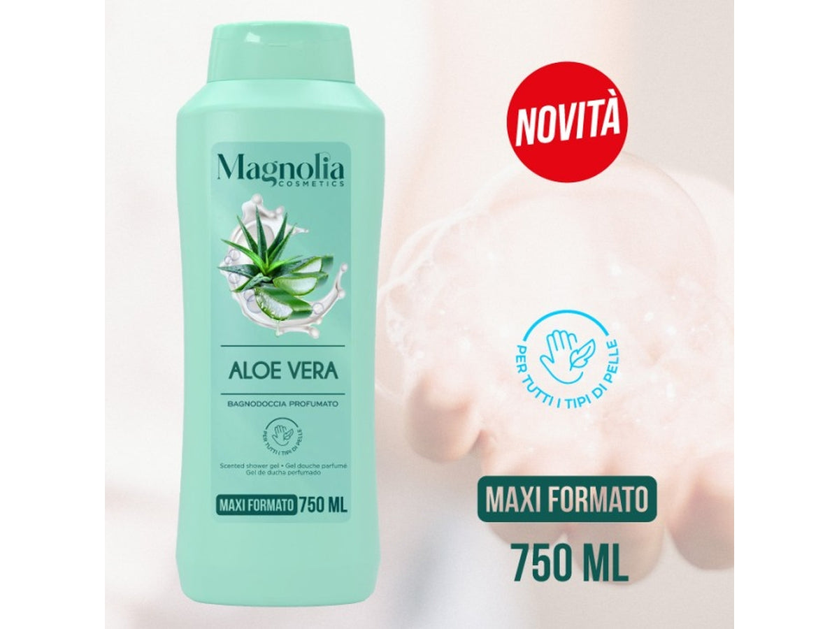 Bagnoschiuma 750ml aloe vera