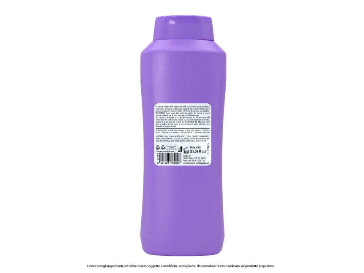 Bagnoschiuma 750ml frutti di bosco