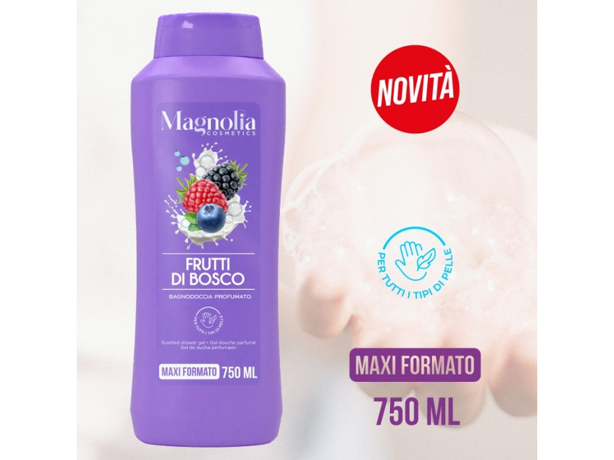 Bagnoschiuma 750ml frutti di bosco