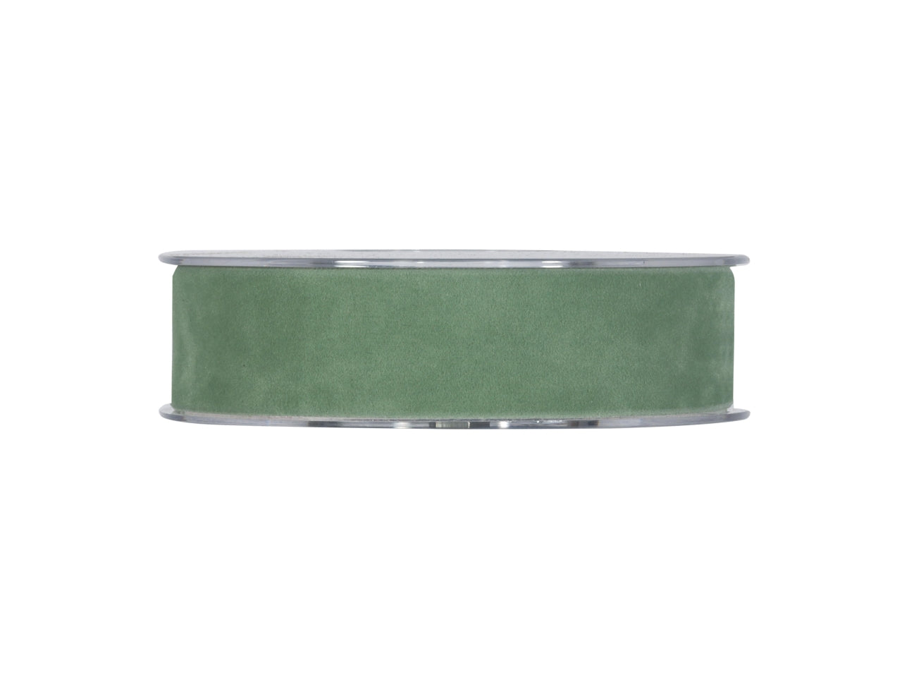 Nastro doppio velluto 2,5cmx7mt verde cobalto