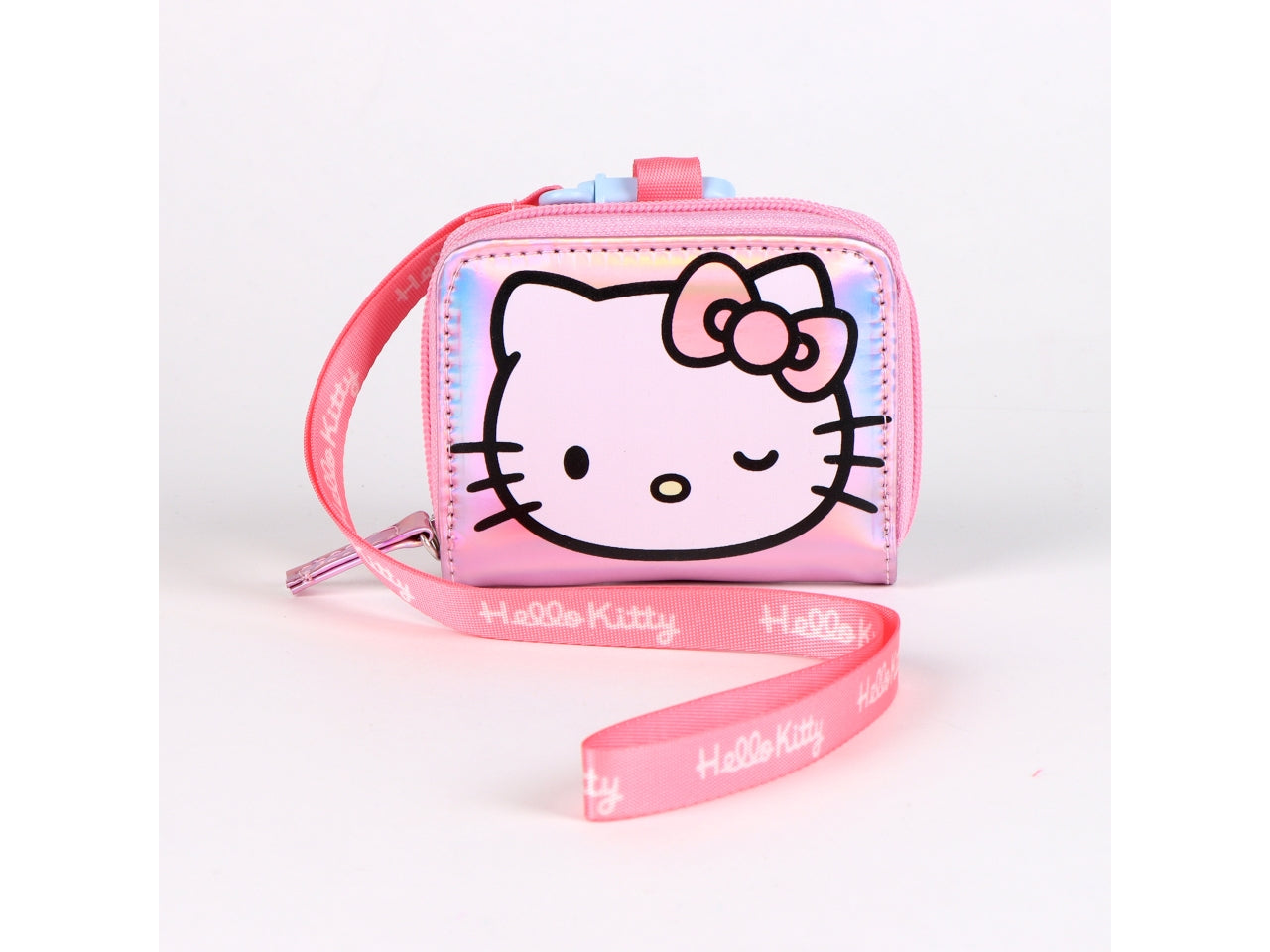 Hello kitty portamonete iridescente torna a scuola