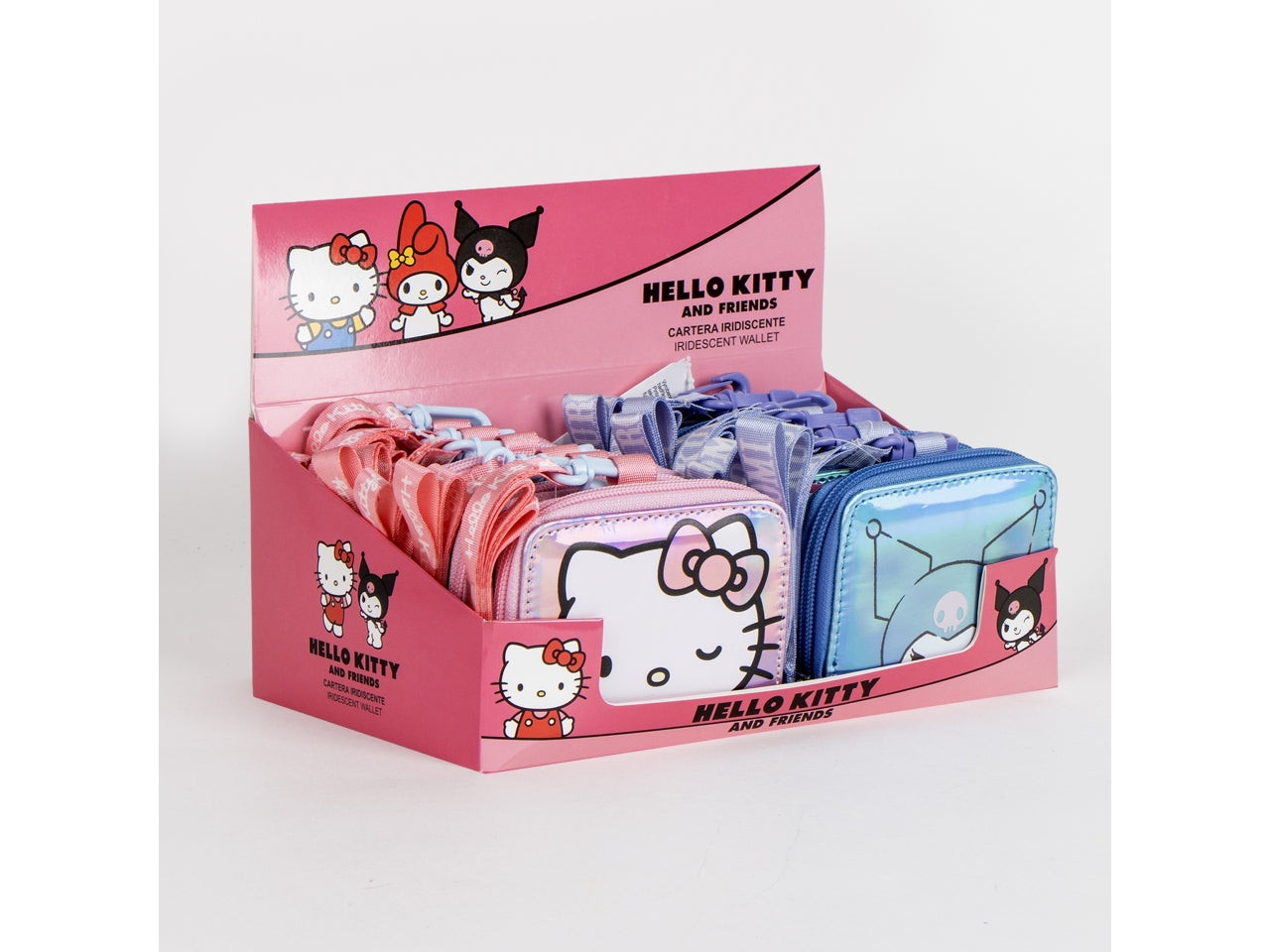 Hello kitty portamonete iridescente torna a scuola
